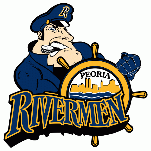 Peoria Rivermen 2005 06-2012 13 Primary Logo iron on heat transfer